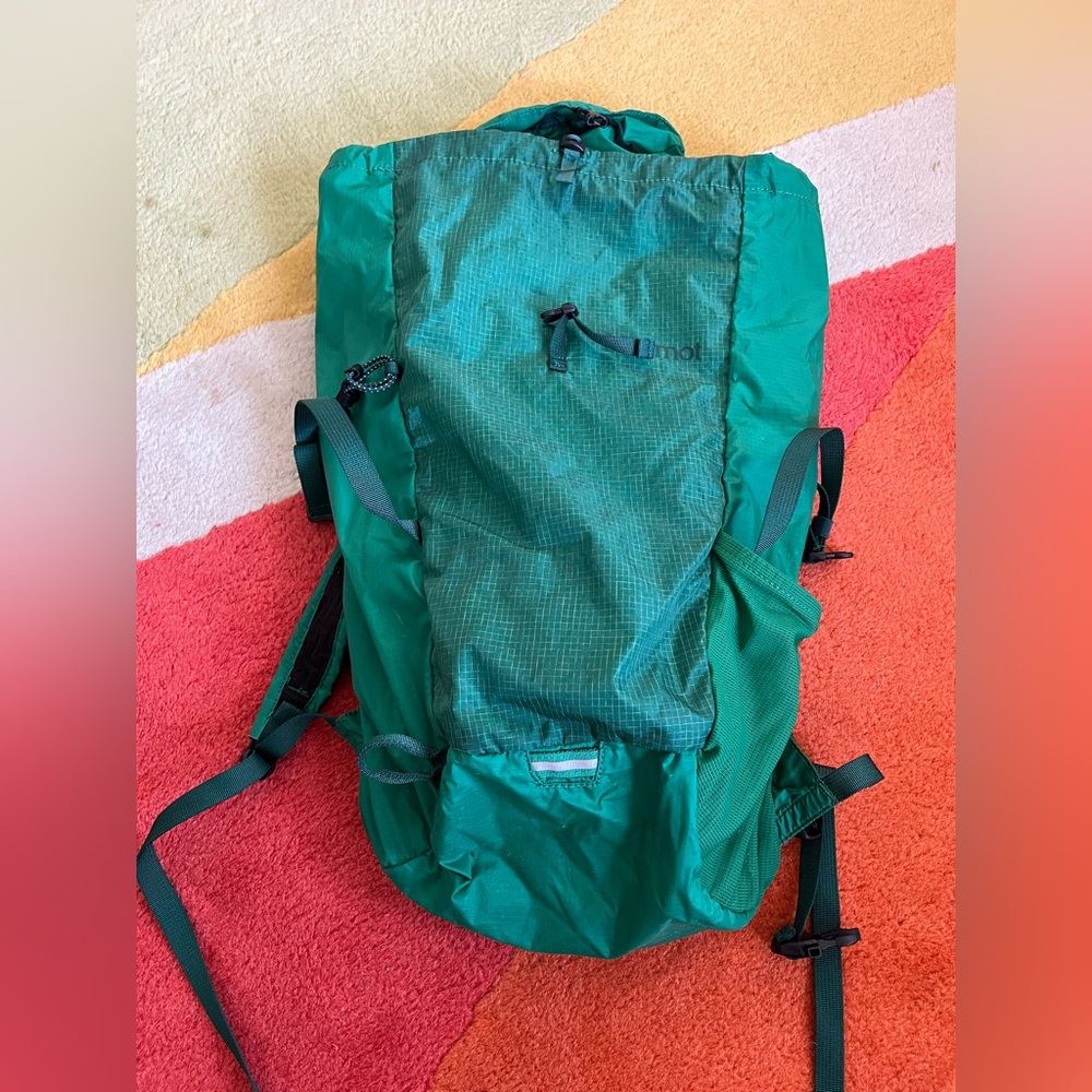 Green Marmot Kompressor Plus backpack lightweight nylon daypack